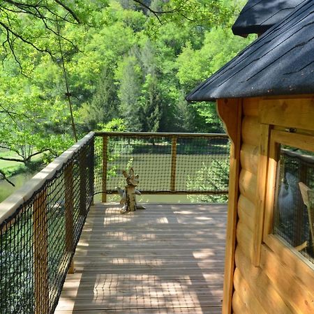 Ma Cabane En Aveyron Conques-en-Rouergue Exterior foto